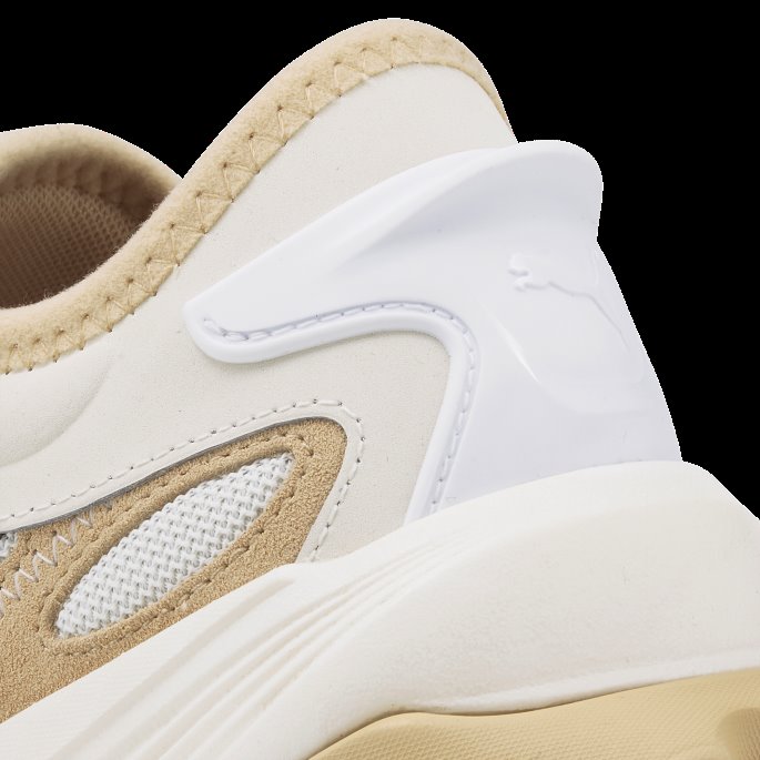 Omfang Nitro Heritage Joggesko Vaporous Gråhviskende Hvit Puma På Tilbud