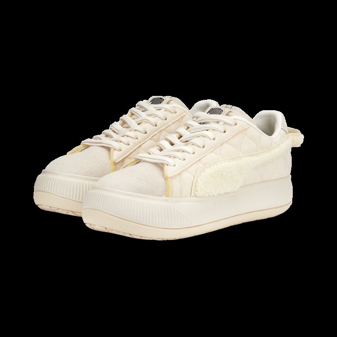 Puma På Tilbud X Market Semsket Mayu Sneakers Kvinner Flint Grå-fersken Skomaker