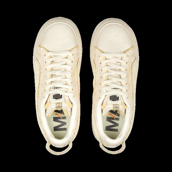 Puma På Tilbud X Market Semsket Mayu Sneakers Kvinner Flint Grå-fersken Skomaker