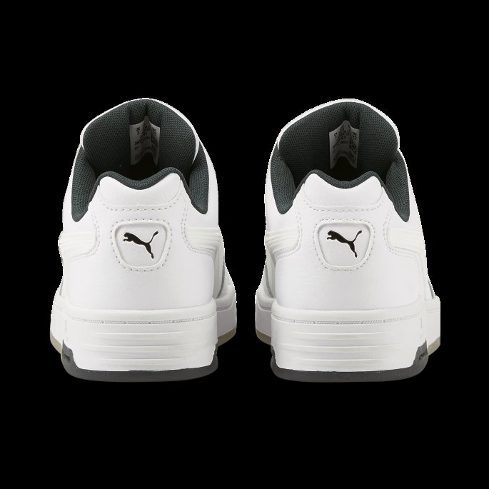 Puma På Tilbud Hvit-mørk Skifer Slipstream Lo Reprise Joggesko Store Barn