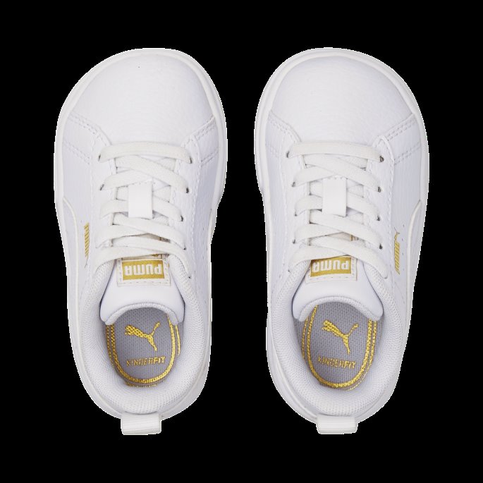 Puma På Tilbud White-team Gull Mayze Lth Alternative Closure Baby Joggesko