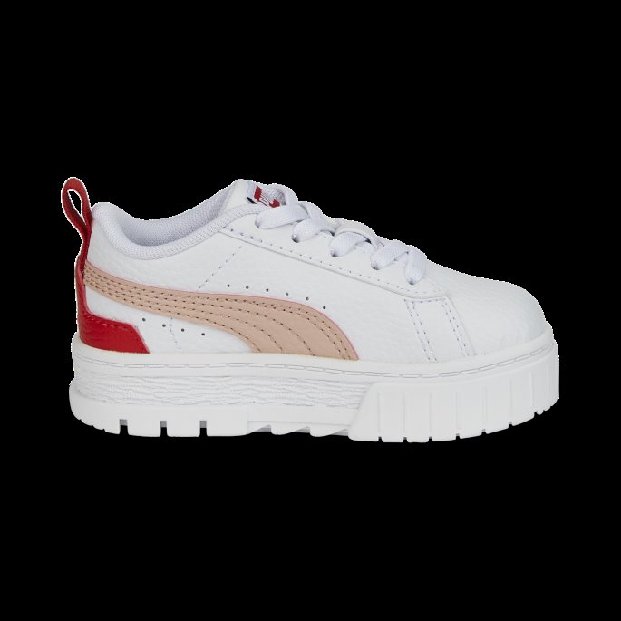 Mayze Skinn Småbarnsko Hvit-rose Kvarts Puma På Salg