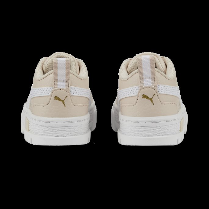 øy Rosa-hvit Puma På Tilbud Mayze Lth Alternative Closure Babyjoggesko