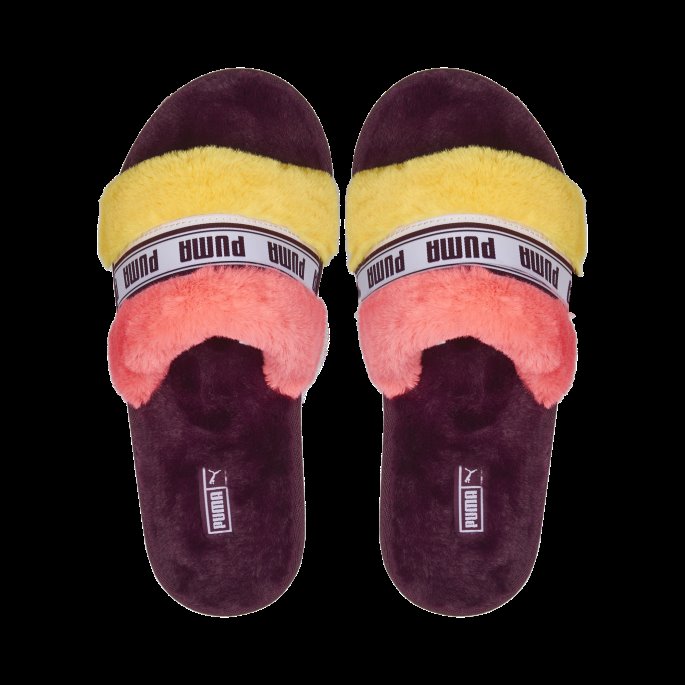 Puma På Tilbud Sun Stream-solnedgang Glow Fluff Jazzy Dametøfler