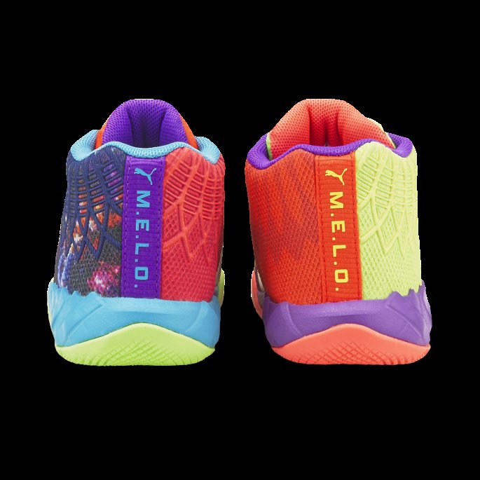 Grønn Gekko-rød Blast Mb.01 Be You Infant Basketball Sko Puma På Tilbud