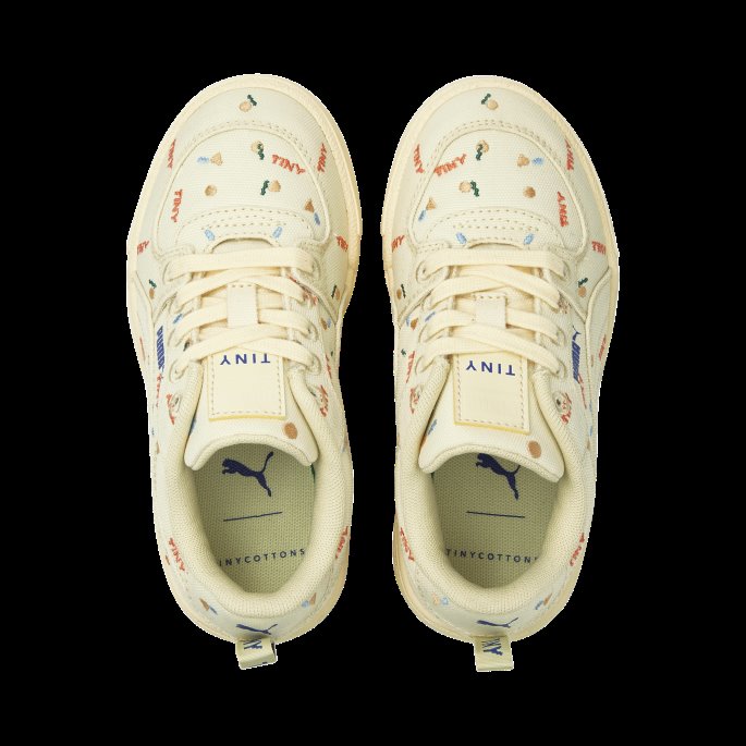 Puma På Tilbud X Tinycottons Ca Pro Barnas Joggesko Osp Gull
