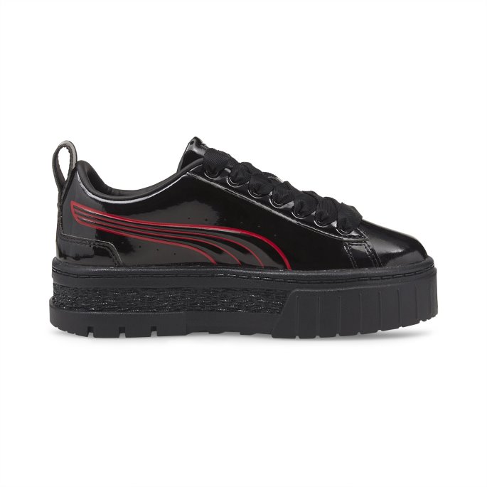 Puma På Tilbud X Batman Mayze Catwoman Joggesko Store Barn Svarte