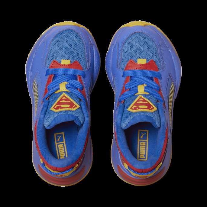Puma På Tilbud X Dc Justice League Superman Rs-z Små Joggesko For Barn Bluemazing