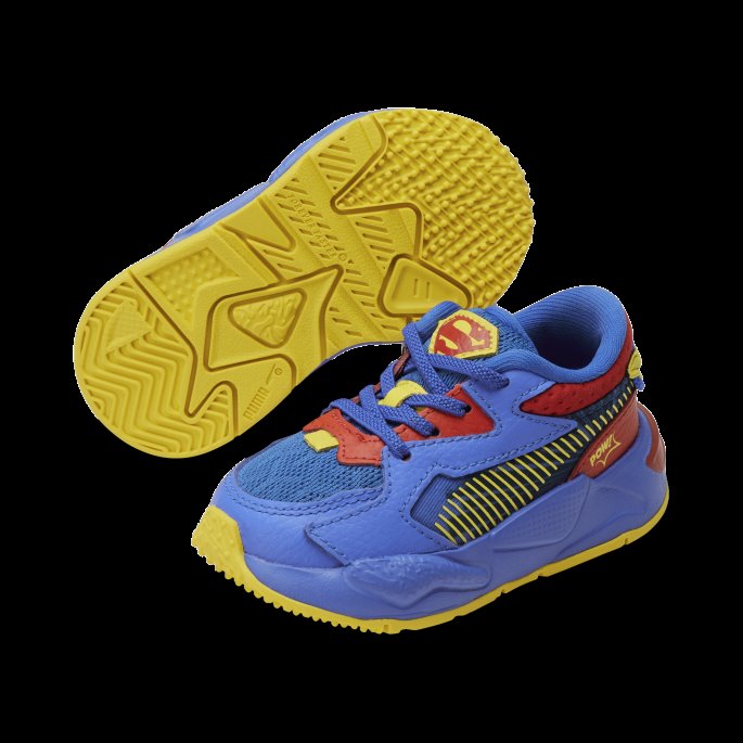 Puma På Tilbud X Dc Justice League Superman Rs-z Joggesko Til Småbarn Bluemazing