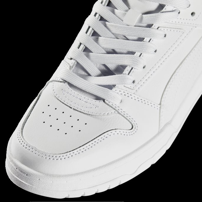 Hvit-hvit-team Gull Rbd Game Joggesko Puma På Salg