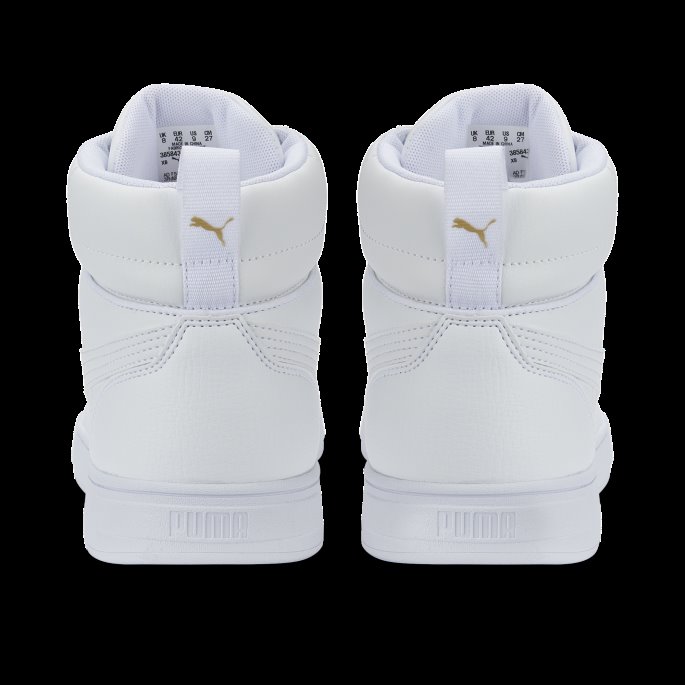 Hvit-hvit-gull-grå Fiolett Caven Mid Boot Sneakers Puma På Tilbud