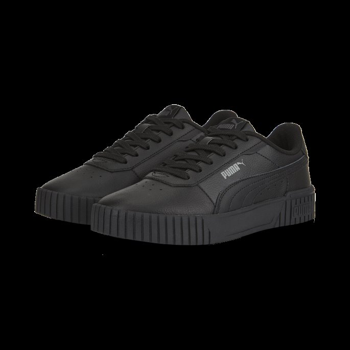 Puma På Tilbud Svart-svart-mørk Skygge Carina 2.0 Sneakers Dame