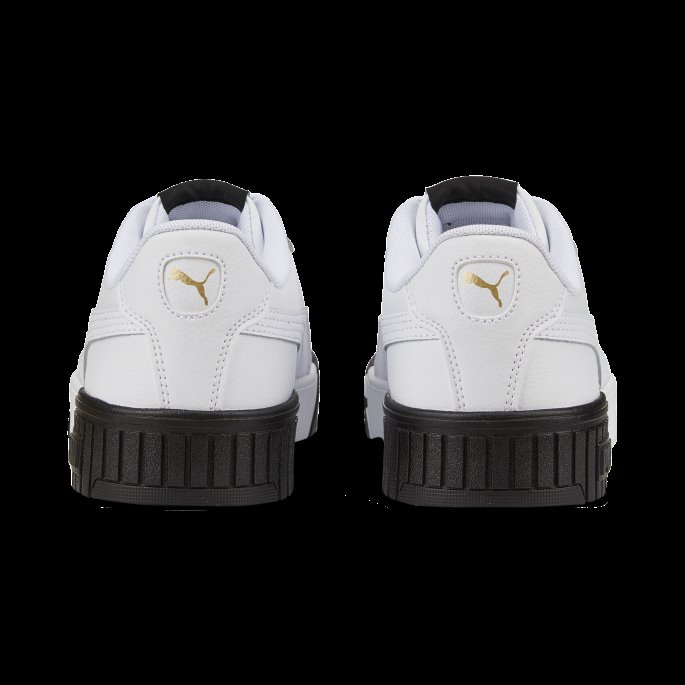 Puma På Tilbud Hvit-hvit-team Gull-svart Carina 2.0 Sneakers Dame