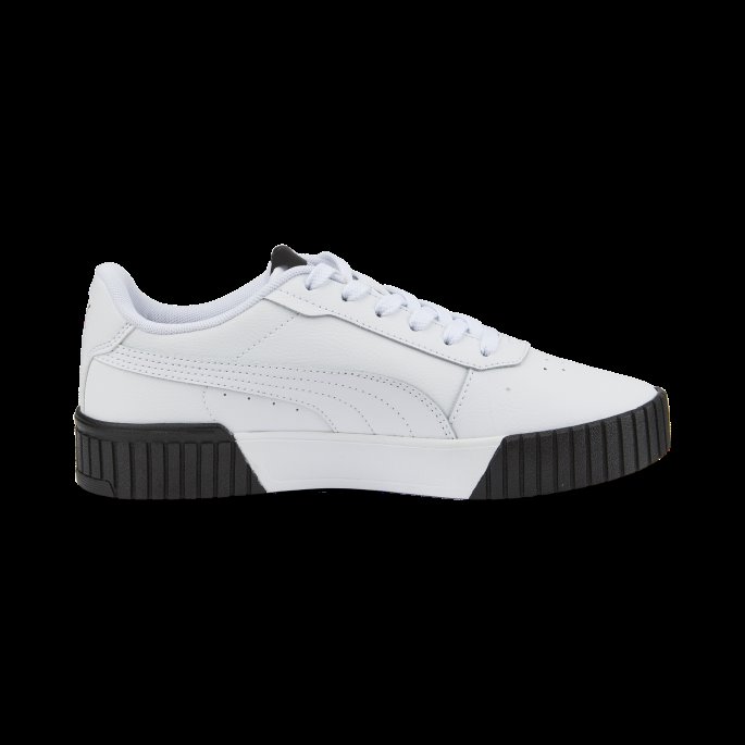 Puma På Tilbud Hvit-hvit-team Gull-svart Carina 2.0 Sneakers Dame