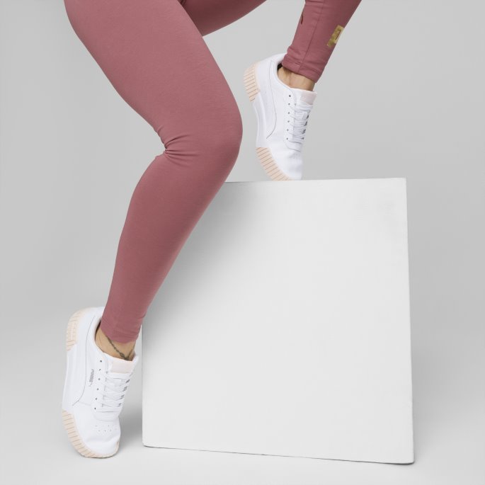 Hvit-hvit-øy Rosa Carina 2.0 Joggesko For Kvinner Puma På Tilbud