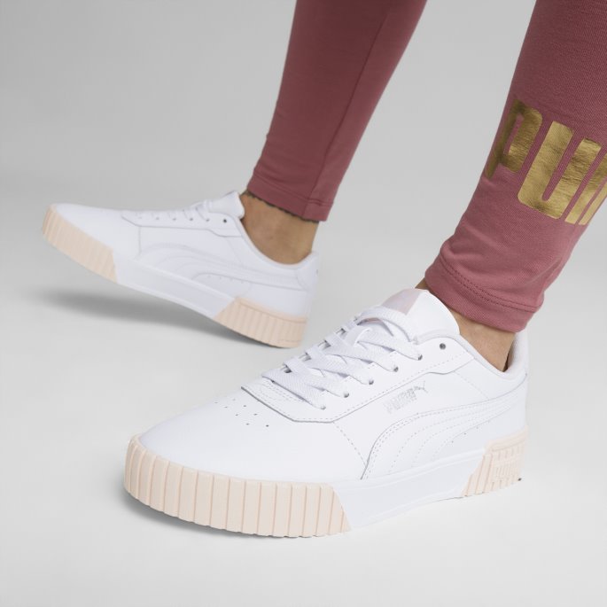 Hvit-hvit-øy Rosa Carina 2.0 Joggesko For Kvinner Puma På Tilbud