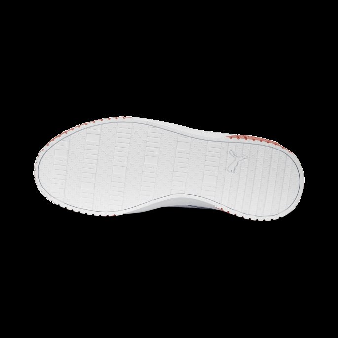 Puma På Tilbud Hvit-hibiscus Blomst-gull Carina 2.0 Sneakers Dame