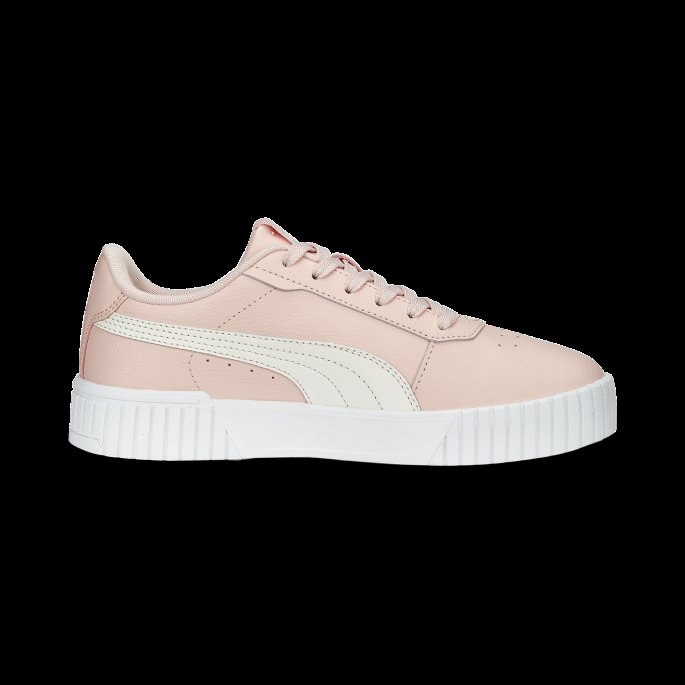 Carina 2.0 Joggesko Dame Rose Støvvarm Hvit-sølv Puma På Tilbud