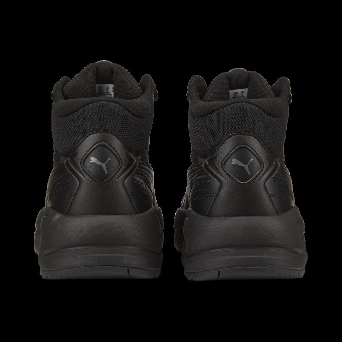 Svart-svart-mørk Skygge X-ray Speed Mid Wtr Joggesko Puma På Tilbud
