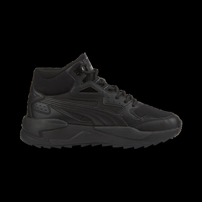 Svart-svart-mørk Skygge X-ray Speed Mid Wtr Joggesko Puma På Tilbud