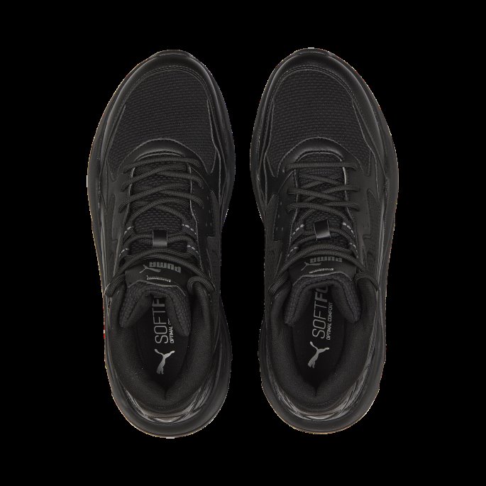 Svart-svart-mørk Skygge X-ray Speed Mid Wtr Joggesko Puma På Tilbud