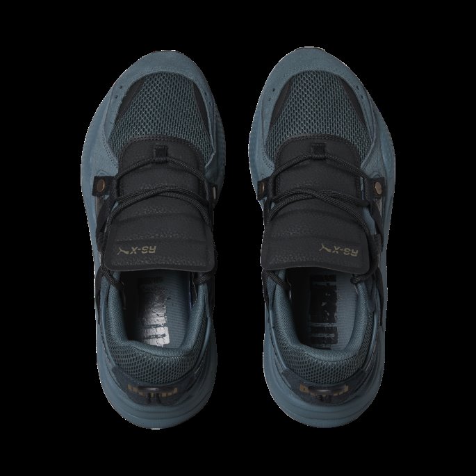 Puma På Tilbud Skifer-svart-metallisk Bronse Rs-x Joggesko