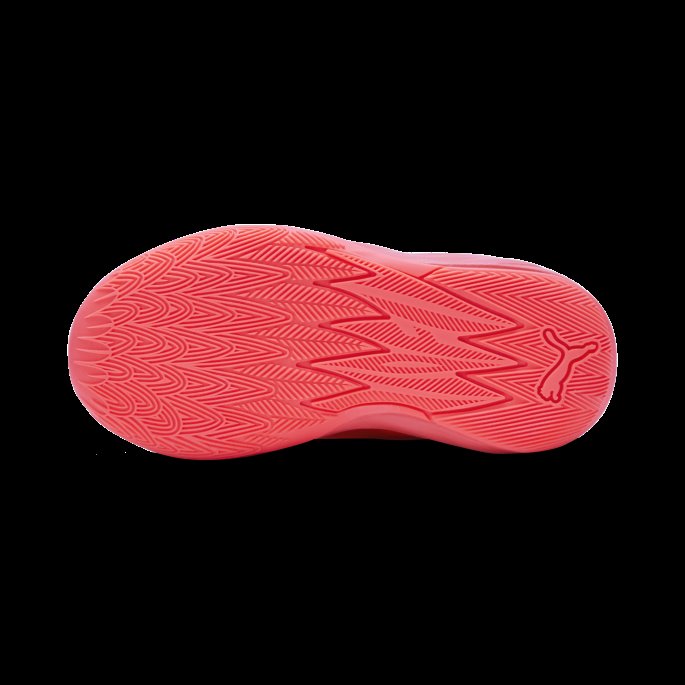 Puma På Tilbud Brennende Korall-ultra Oransje Mb.02 Supernova Basketball Sko Barn