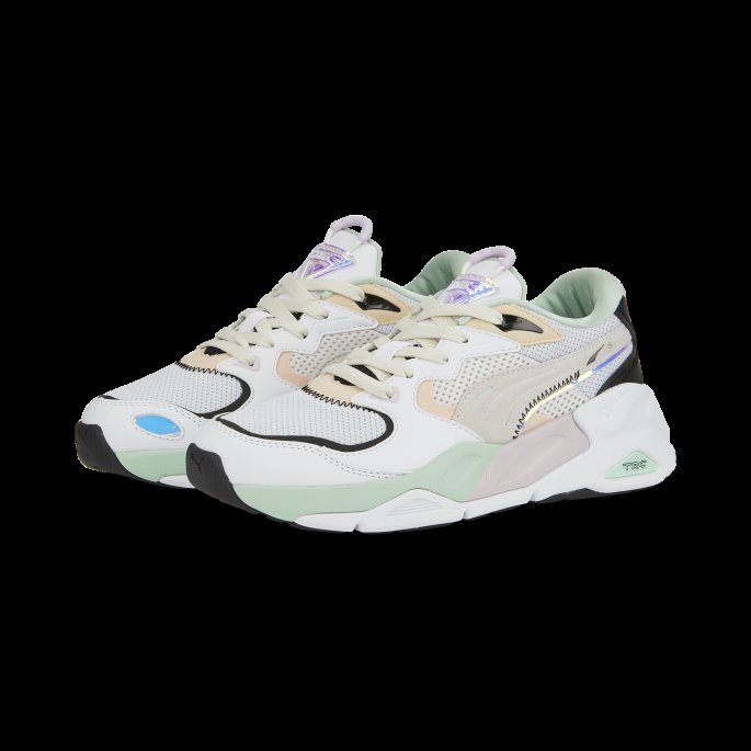 Trc Mira Dimensions Dame Joggesko Hvit-nimbus Cloud Puma På Salg