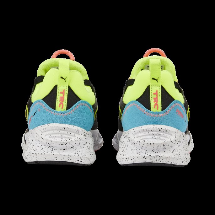Trc Blaze Galaxy2 Joggesko Ungdom Svart-lime Squeeze Puma På Salg