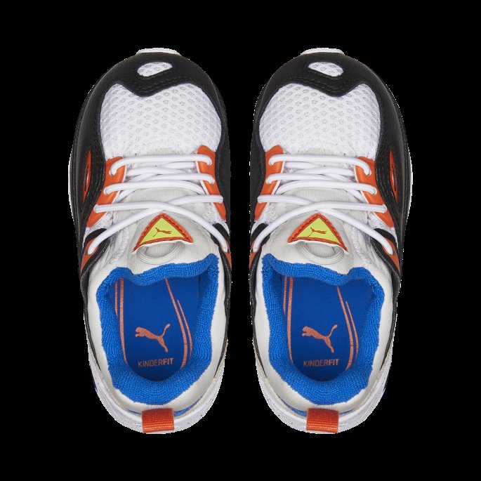 Puma På Salg Trc Blaze Galaxy2 Alternative Lukking Joggesko Babyer Svart-victoria Blå