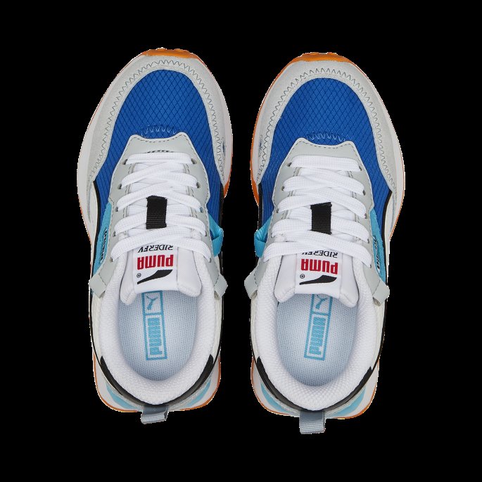 White-royal Puma På Salg Rider Fv Future Vintage Joggesko Barn