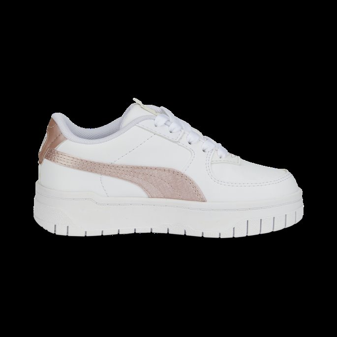 Cali Dream Shiny Pack Joggesko Barn Puma På Tilbud Hvit-rose Gull