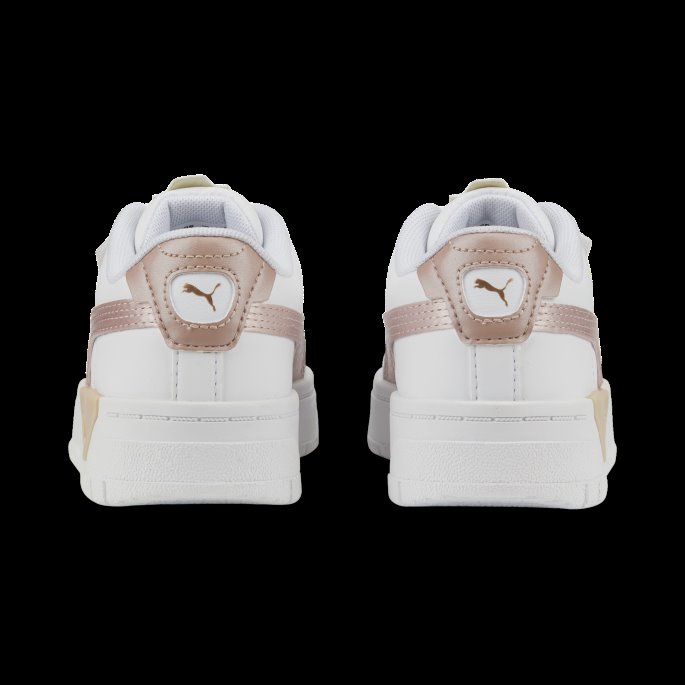 Puma På Tilbud Cali Dream Shiny Pack Joggesko Barn Hvit-rose Gull