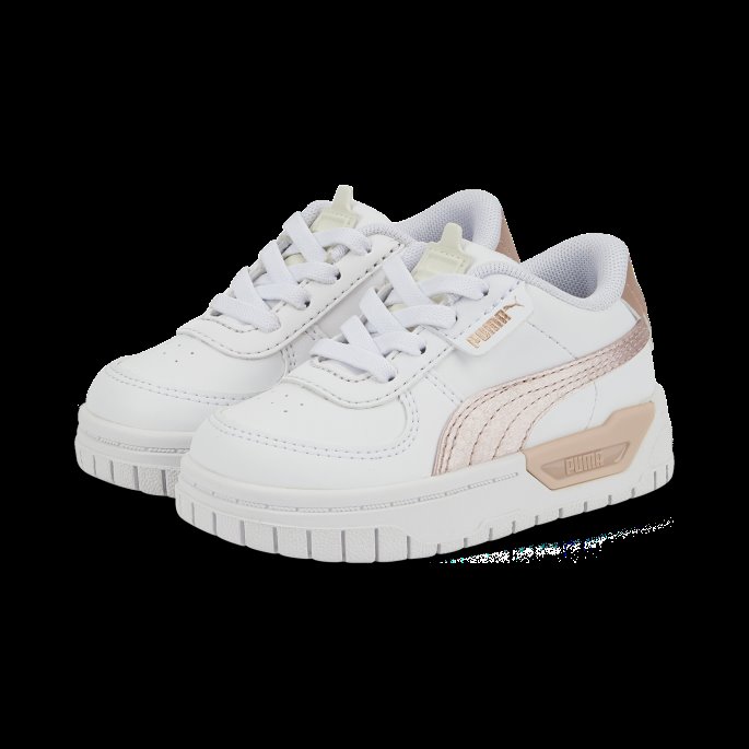 Cali Dream Shiny Pack Småbarnssko Puma På Tilbud Hvit-rose Gull