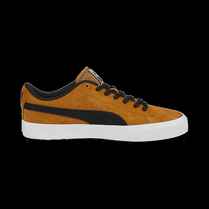 Puma På Tilbud Semsket Skate Nitro Sneakers Desert Tan-svart-hvit