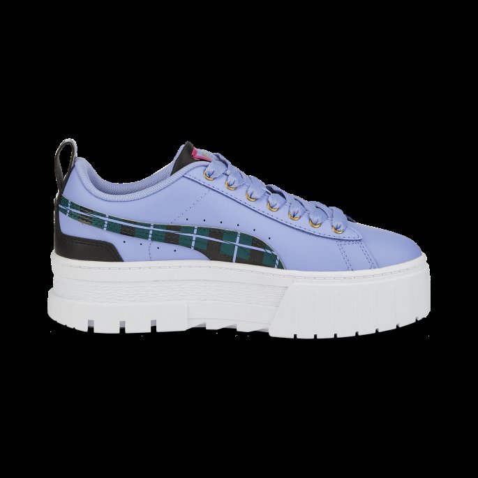 Lavendar Pop-svart-hvit Puma På Salg Mayze 90s Prep Joggesko Store Barn