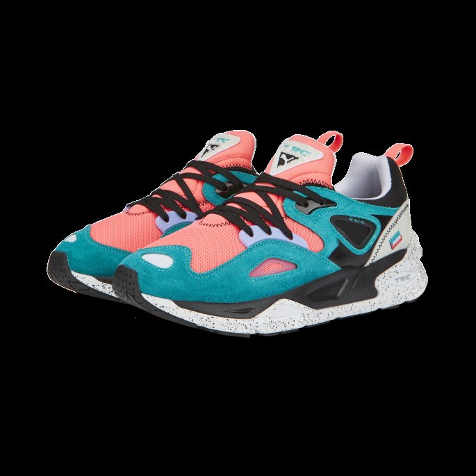 Solnedgang Glødende Aqua Trc Blaze Fandom Joggesko Puma På Tilbud