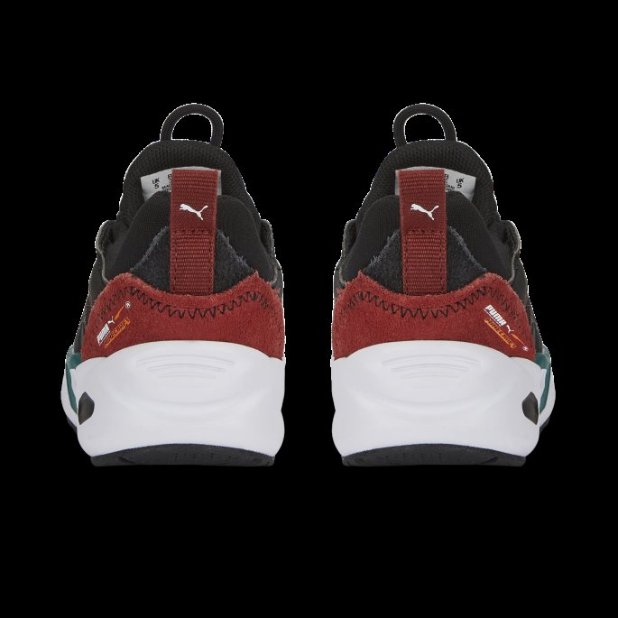 Puma På Tilbud X Minecraft Trc Blaze Alternativ Lukking Spedbarn Joggesko Svart-blågrønn