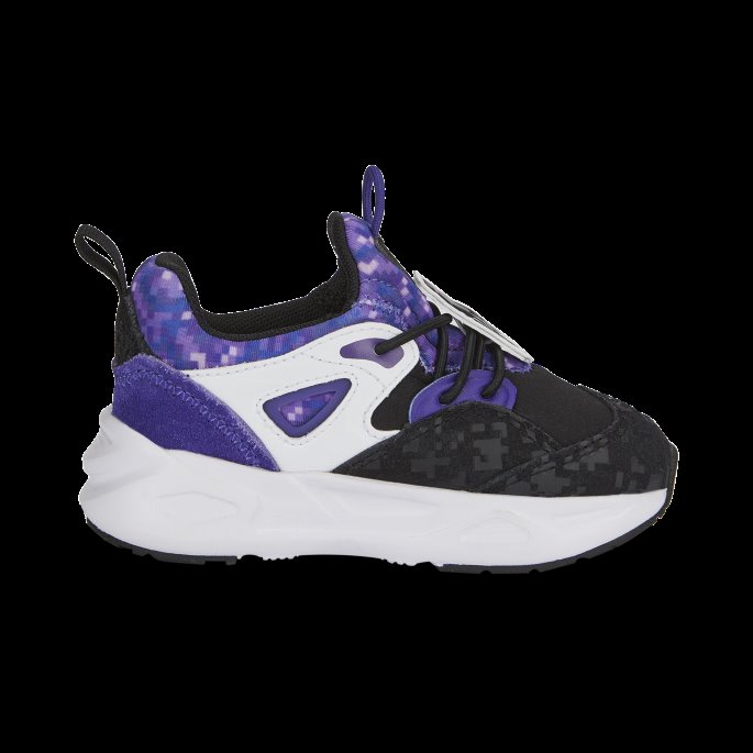 Puma På Tilbud X Minecraft Trc Blaze Alternativ Lukking Spedbarn Joggesko Hvit-kongelig Lilla