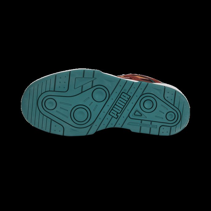 Puma På Tilbud X Minecraft Slipstream Ungdoms Joggesko Russet Brun-blågrønn