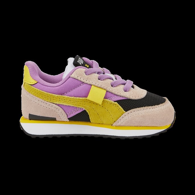 Puma På Tilbud X Smileyworld Future Rider Småbarnssko Rosa Kvarts-lilla Pop-svart