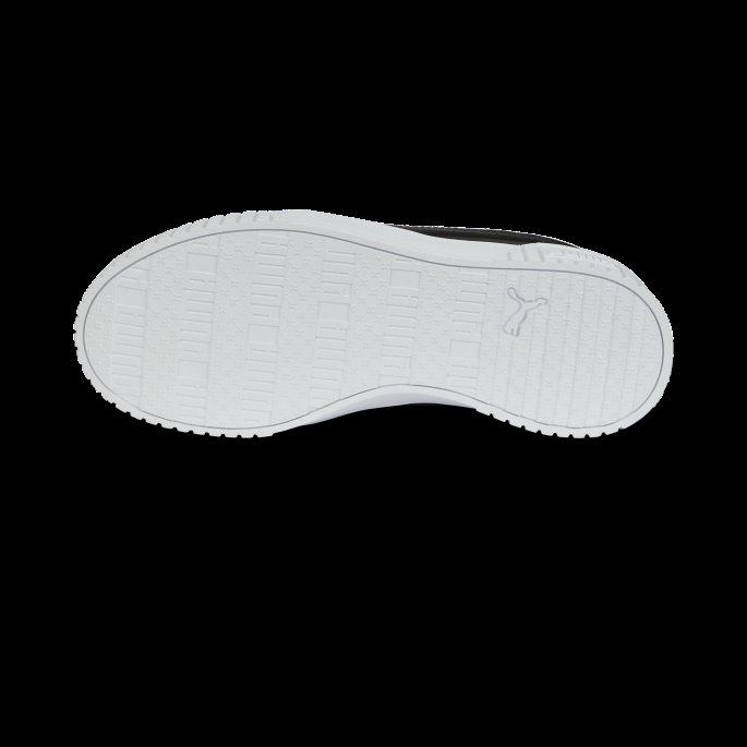 Svart-svart-sølv Puma På Tilbud Carina 2.0 Sneakers Ungdom