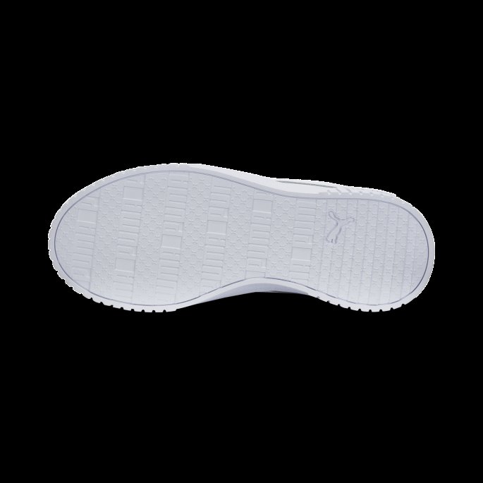 Hvit-hvit-sølv Puma På Tilbud Carina 2.0 Sneakers Ungdom