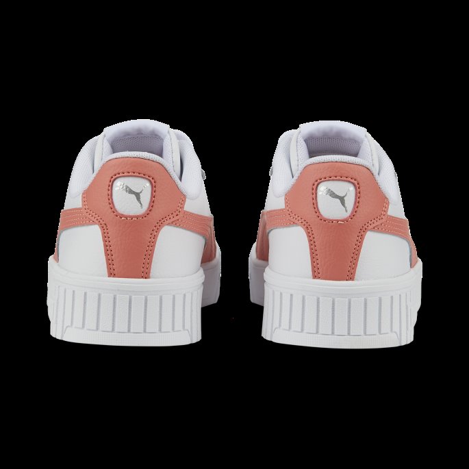 Puma På Tilbud Carina 2.0 Sneakers Ungdom Hvit-nellik Rosa-sølv