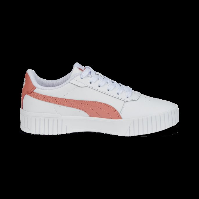 Puma På Tilbud Carina 2.0 Sneakers Ungdom Hvit-nellik Rosa-sølv