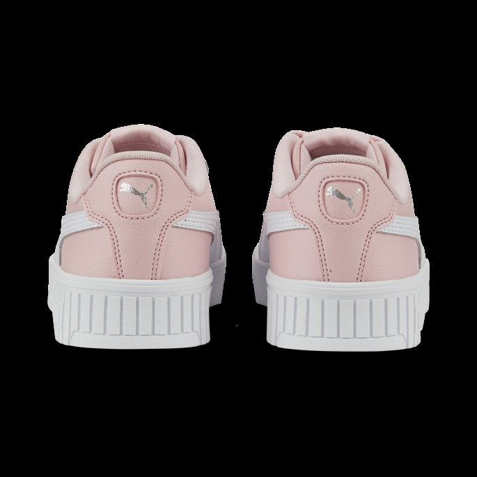 Puma På Tilbud Mandelblomst-hvit-sølv Carina 2.0 Sneakers Ungdom