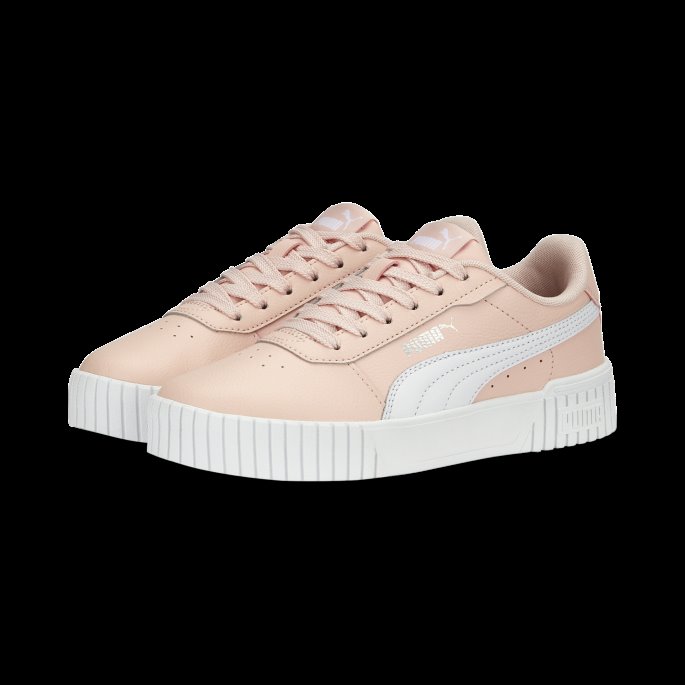 Carina 2.0 Sneakers Youth Rose Dust-white-silver Puma På Tilbud