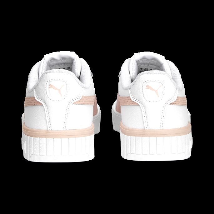 Puma På Tilbud Hvit-rose Støv-sølv Carina 2.0 Sneakers Ungdom