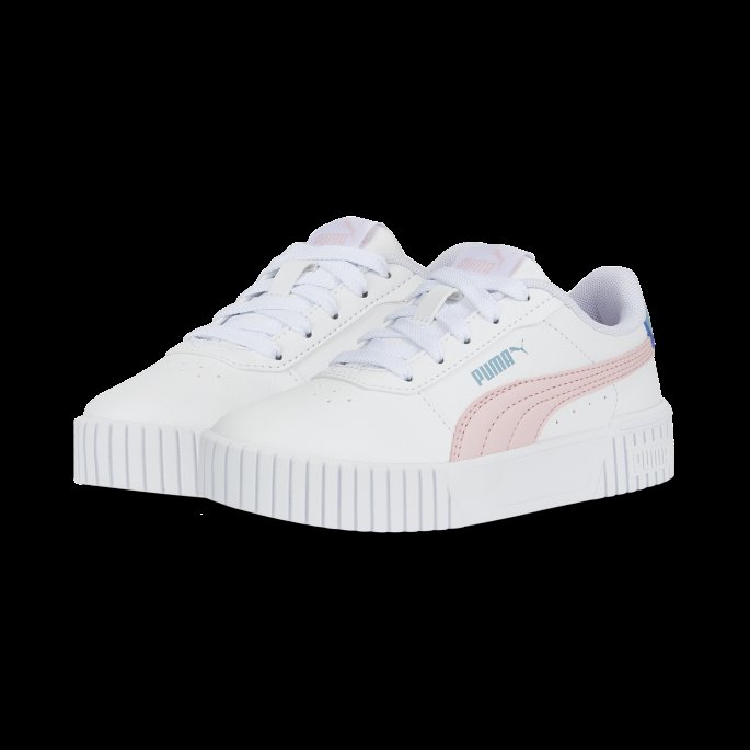 Puma På Tilbud Carina 2.0 Joggesko Barn Hvit-mandelblomstrende Aqua