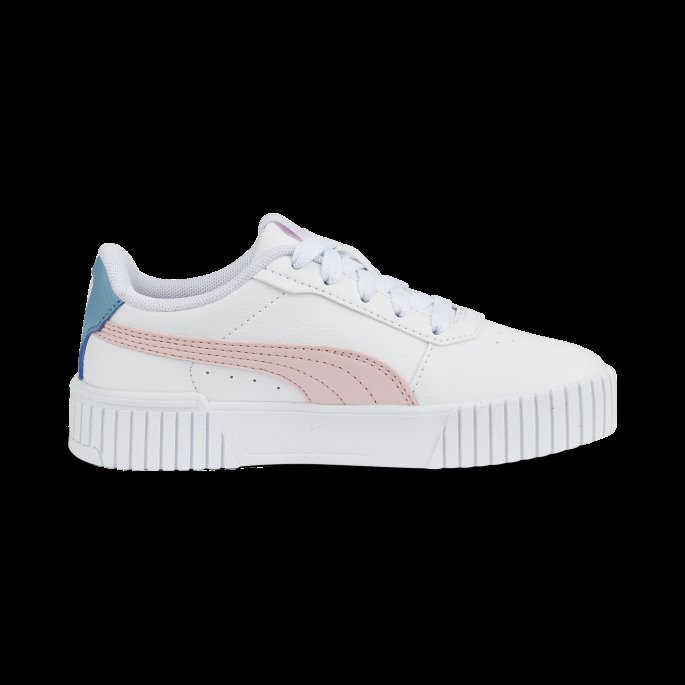 Puma På Tilbud Carina 2.0 Joggesko Barn Hvit-mandelblomstrende Aqua
